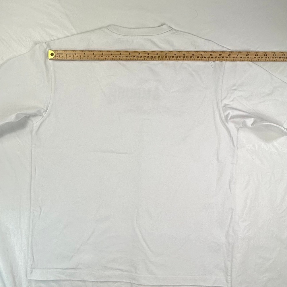 Ambush Logo Graphic T-Shirt White Short Sleeve Relaxed Fit Mens Size XL - Picture 5 of 7